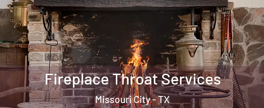  Fireplace Throat Services Missouri City - TX