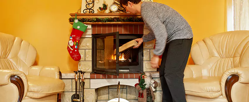Gas to Wood-Burning Fireplace Conversion Services in Missouri City, Texas