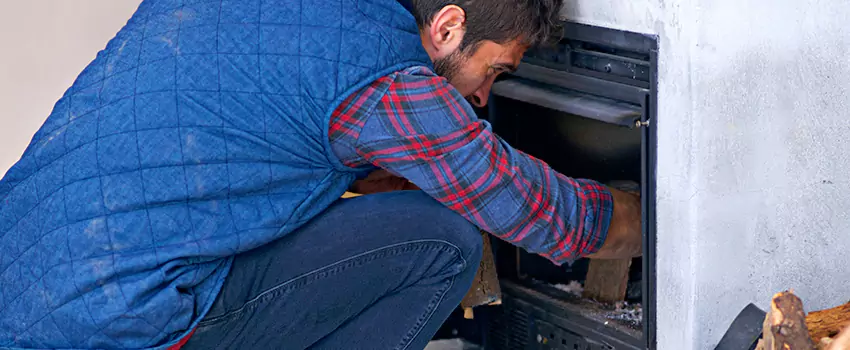 Gas Fireplace Inspection in Missouri City, Texas