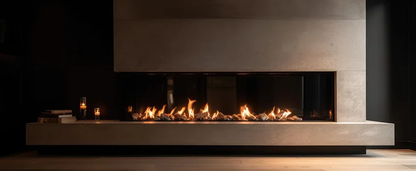 Gas Fireplace Ember Bed Design Services in Missouri City, Texas