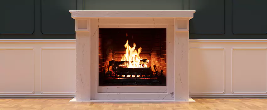 Open Flame Wood-Burning Fireplace Installation Services in Missouri City, Texas