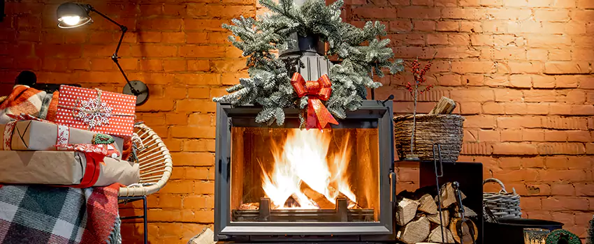 Travis Industries Linear Gas Fireplace Installation in Missouri City, Texas