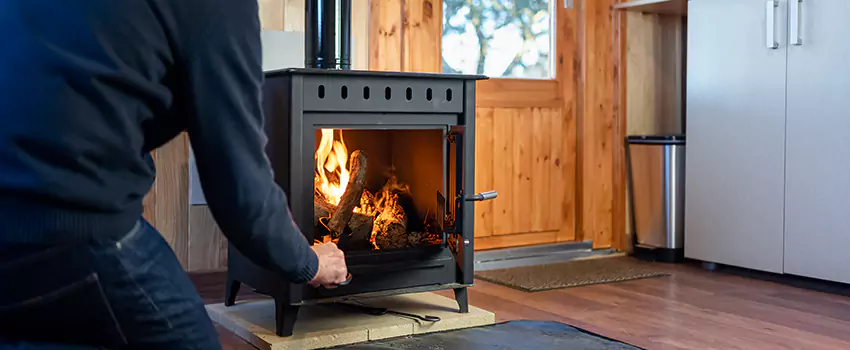 Open Hearth Wood Fireplace Installation in Missouri City, TX