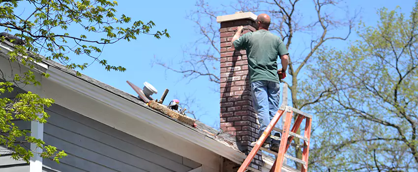 Vinyl and PVC Chimney Flashing Installation in Missouri City, TX